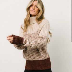 COPY - Color Block adorable sweater New with tags!